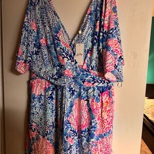 Lilly Pulitzer Parigi Romper- Sway with me